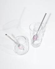 Load image into Gallery viewer, Amethyst Crystal Straw / GLACCE
