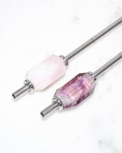 Load image into Gallery viewer, Amethyst Crystal Straw / GLACCE
